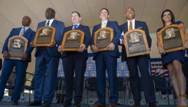 MLB: Baseball Hall of Fame-Induction Ceremony
