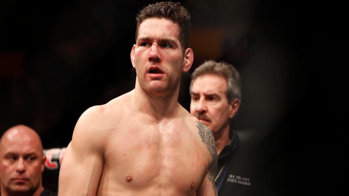 video of chris weidman leg break