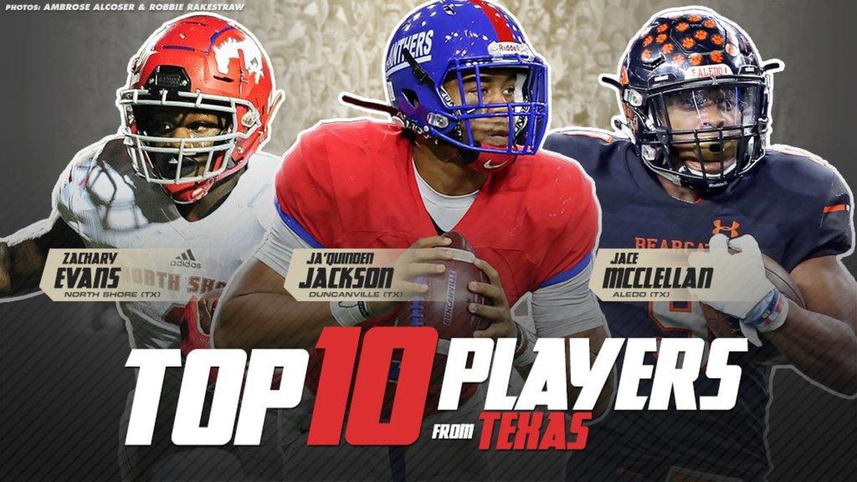 Top 10 Texas high school football players from the Class of 2020 ...