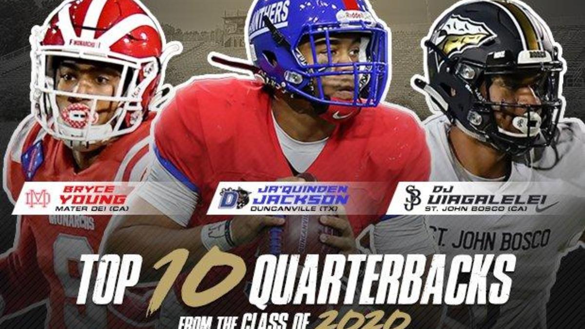 Top 10 high school football quarterbacks from Class of 2020 - CBSSports.com