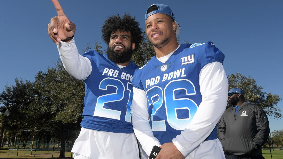 Photos: Flag Football Practice for 2023 Pro Bowl Games