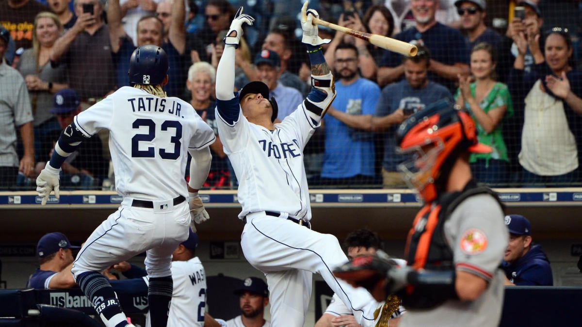 Video: Fernando Tatis Jr., Franmil Reyes homer on first two pitches David  Hess throws - NBC Sports