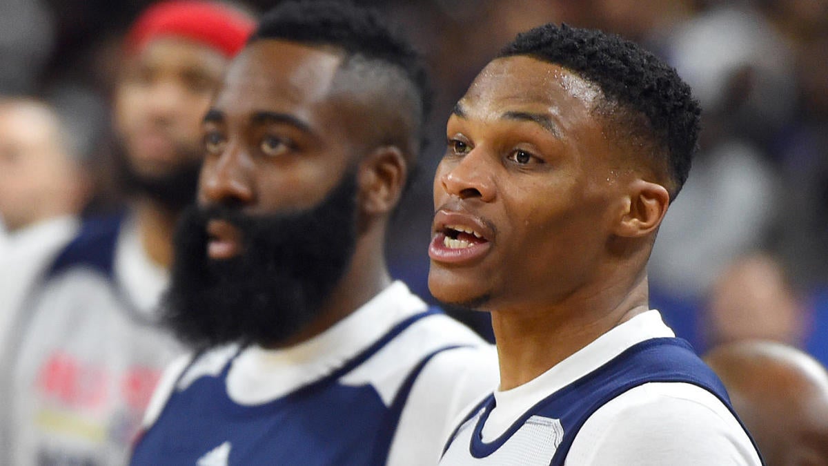 Rockets to build load-management plan for Russell Westbrook and James ...