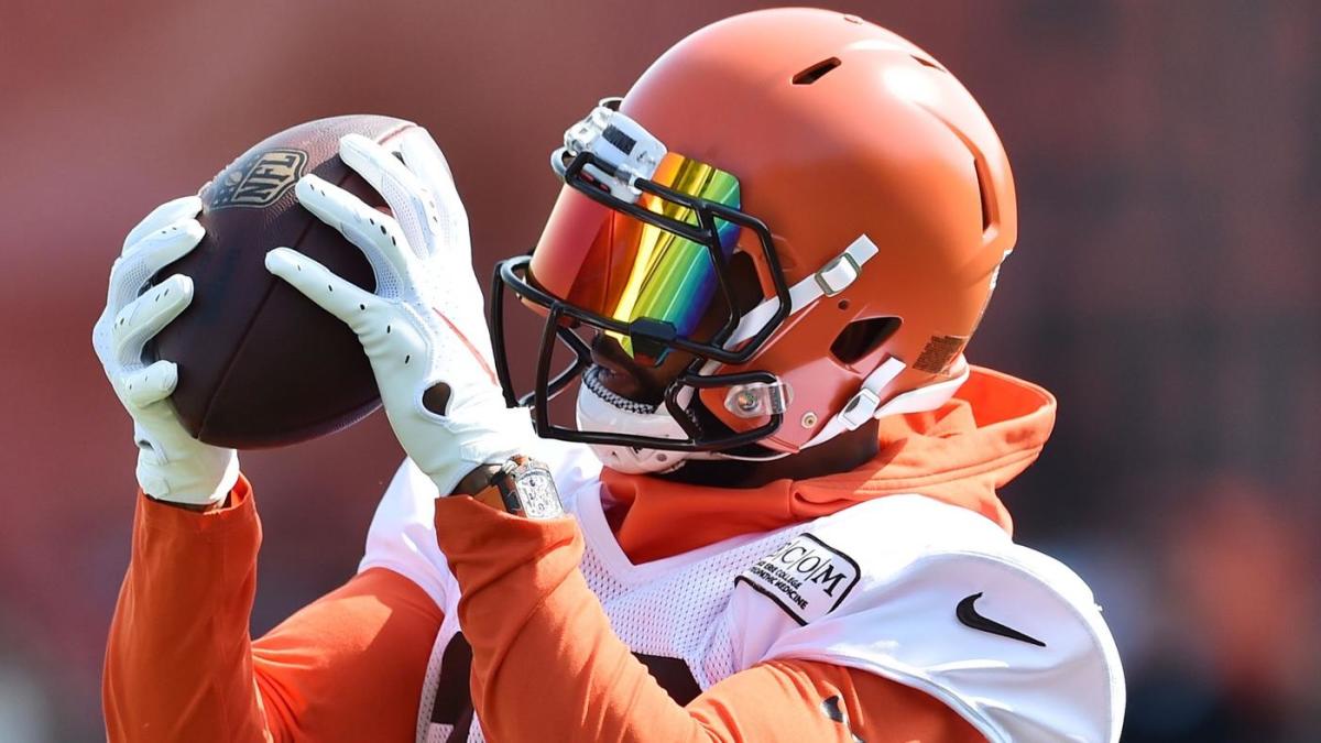 Watch: Odell Beckham Jr. channels inner soccer player during a drill at  Cleveland Browns practice