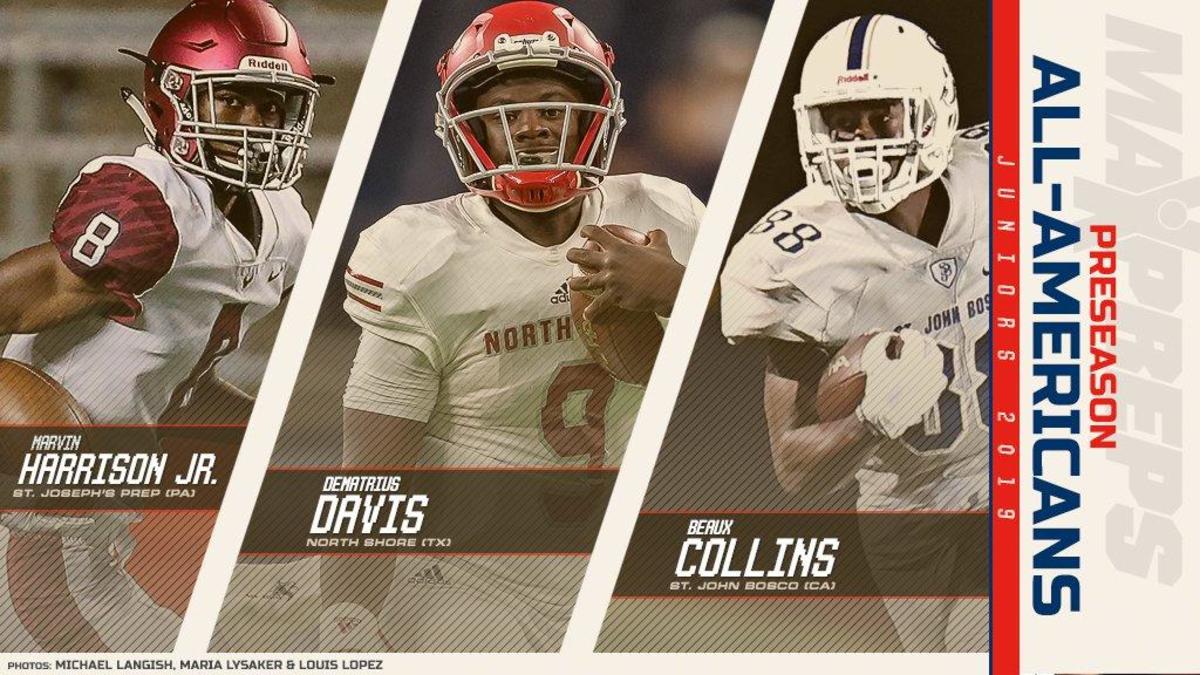 MaxPreps 2019 Preseason Junior All-American Football Team