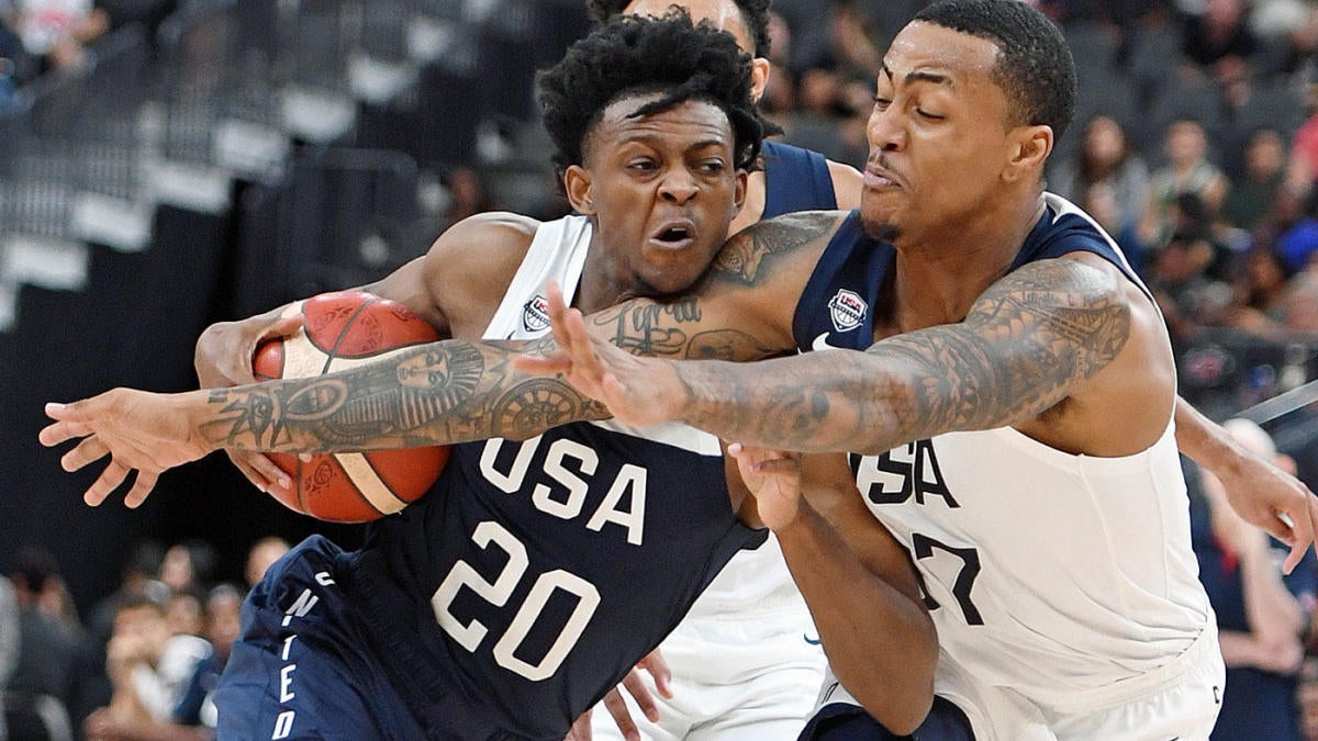 Team Usa Basketball Scrimmage Takeaways Jayson Tatum De Aaron Fox Put On A Show In Fiba World Cup Preview Cbssports Com