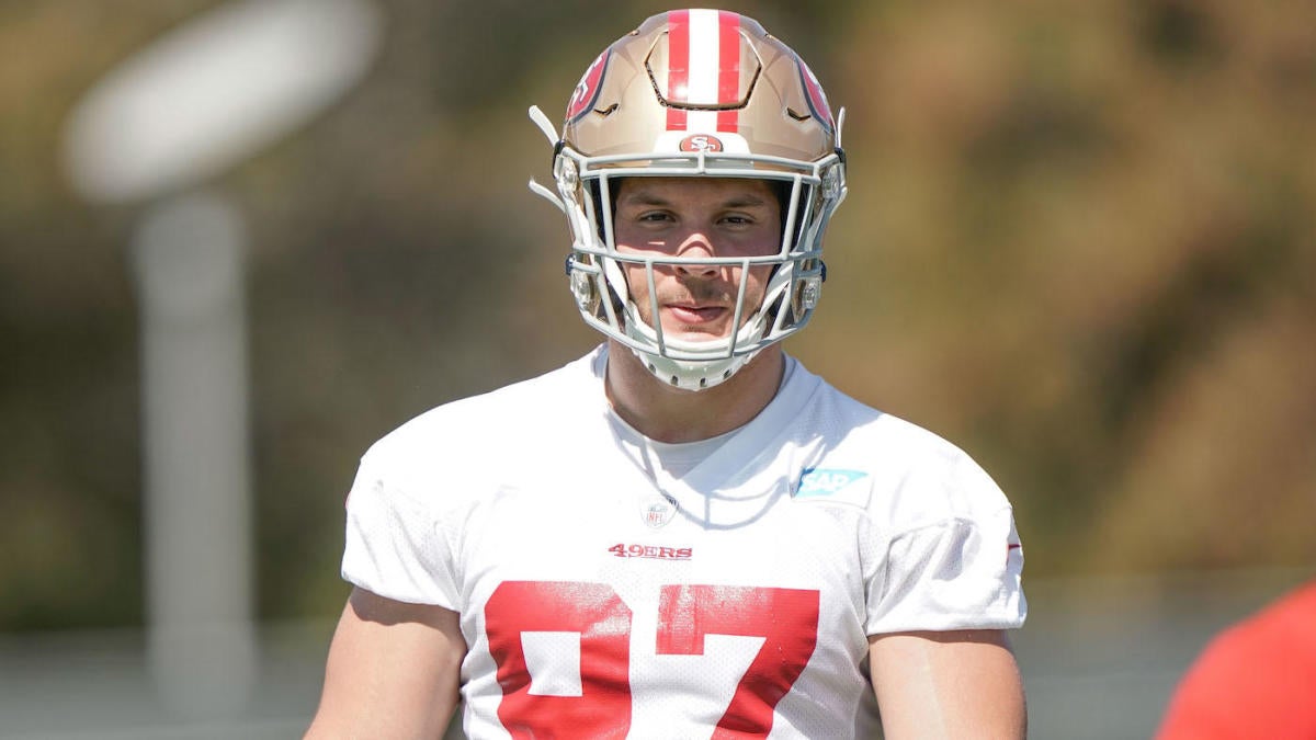 49ers rookie Nick Bosa not practicing with team in Ohio