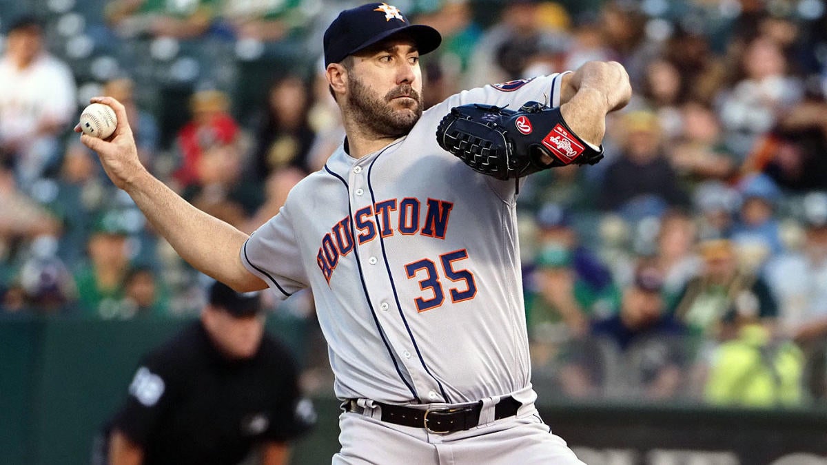 MLB on X: He's back! Justin Verlander has reportedly been traded to the  Astros, per  @Feinsand.  /  X