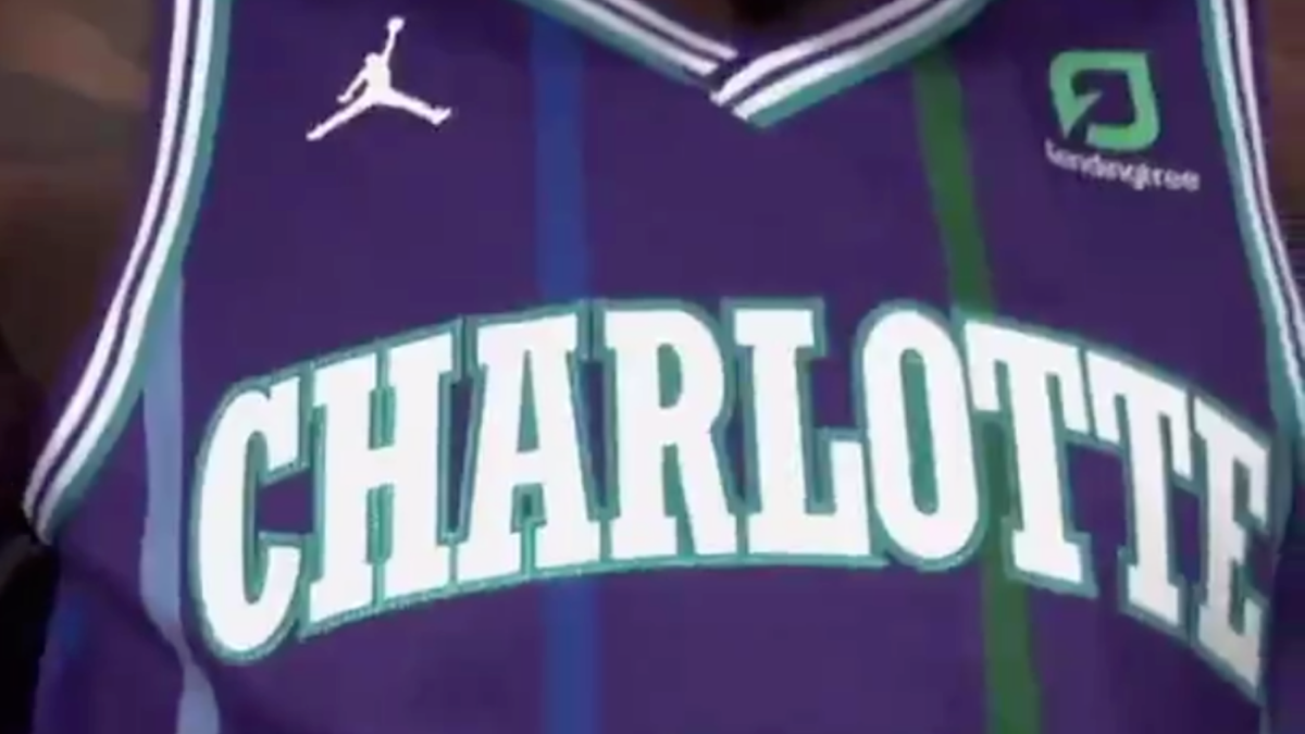 charlotte hornets throwback jersey