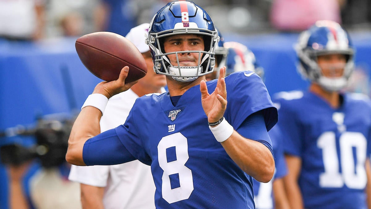 Daniel Jones practices as Giants prepare for the Packers