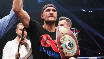 Kovalev vs Yarde boxing show in Chelyabinsk, Russia