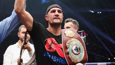 Kovalev vs Yarde boxing show in Chelyabinsk, Russia