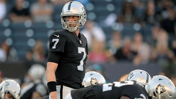 NFL: Preseason-Green Bay Packers at Oakland Raiders