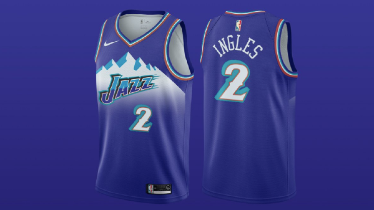Jazz unveil purple mountain throwback jerseys, honoring 1990s Finals teams,  for 2019-20 season 