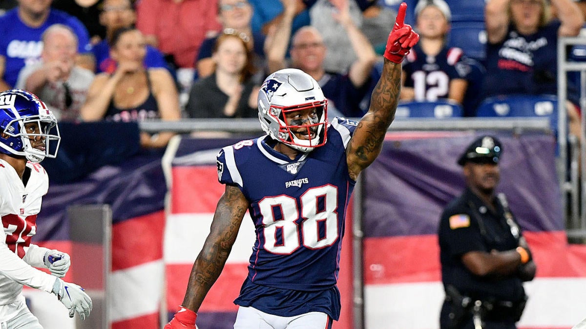 Patriots Depth Chart 2019: Questions still surround receiver unit, roster  heading into Week 1 vs. Steelers 