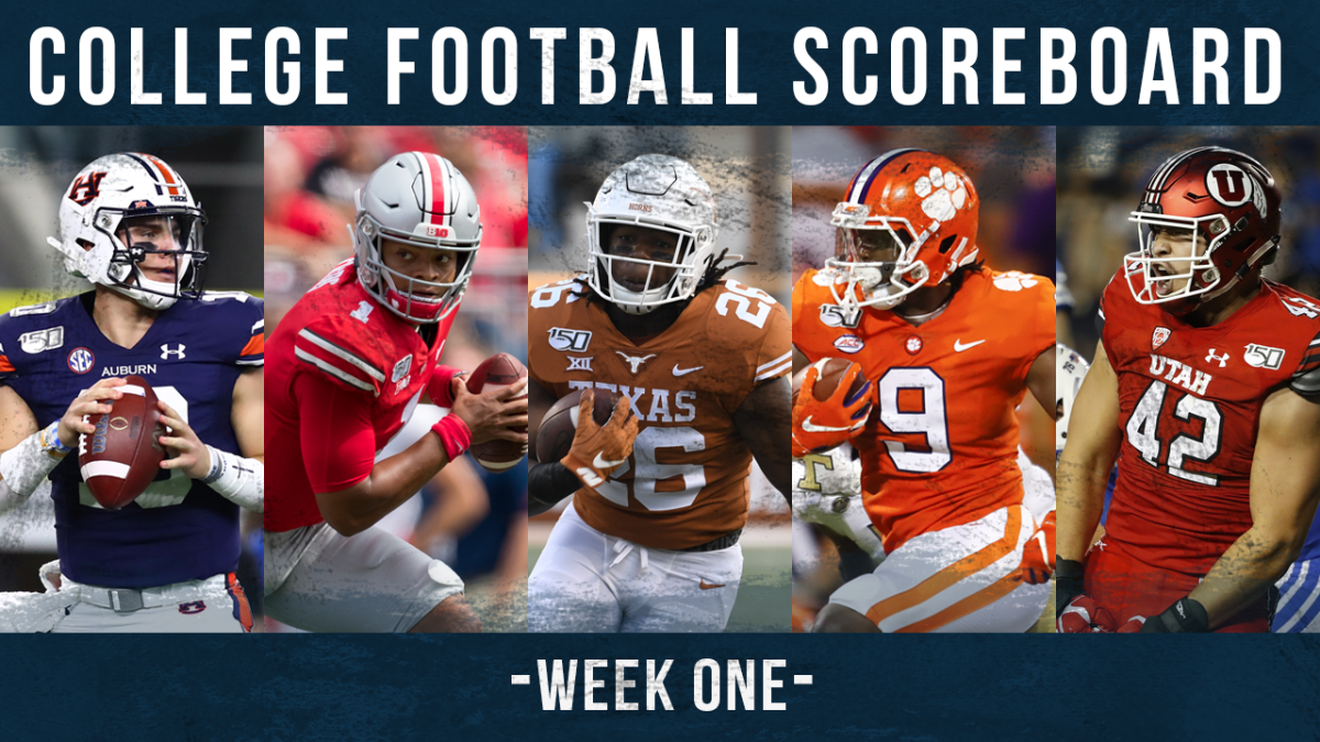 Week 1's college football scoreboard
