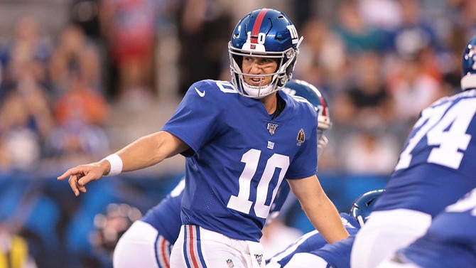 NFL: Preseason-Chicago Bears at New York Giants