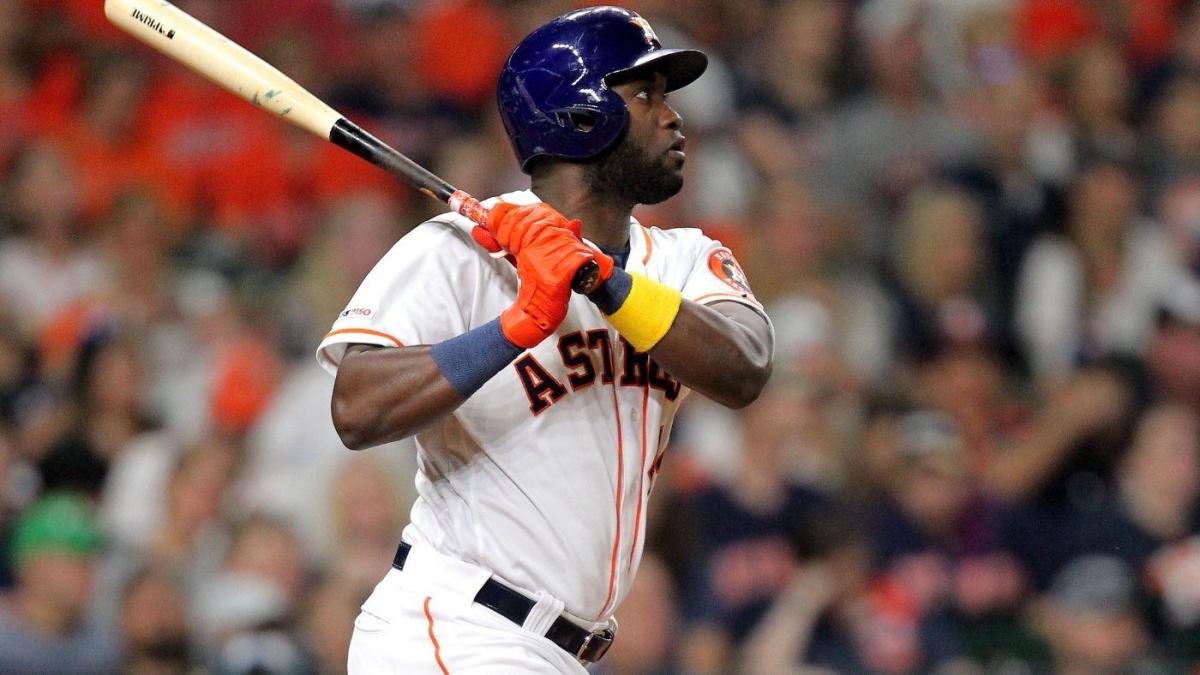 Yordan Alvarez demolishes home run, putting Astros on verge of