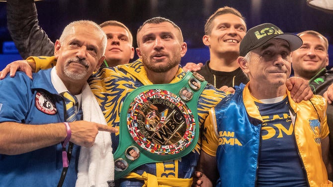 Vasiliy Lomachenko v Luke Campbell - WBC, WBA, WBO and Ring Magazine Lightweight World Title Fight