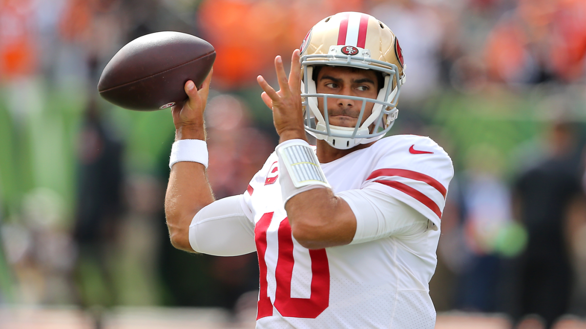 Jets don't appear interested in adding 49ers' Jimmy Garoppolo with Zach  Wilson injured, per report 