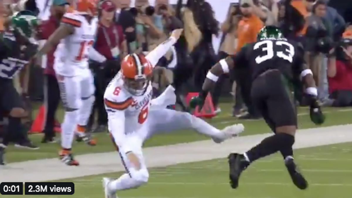 Jets safety rips NFL, calls the league a 'damn joke' after being given huge  fine for Baker Mayfield hit 