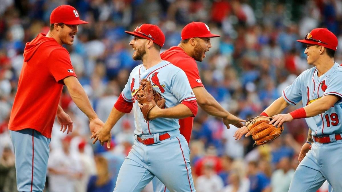 The Cardinals brought back the powder blue jerseys with -- get
