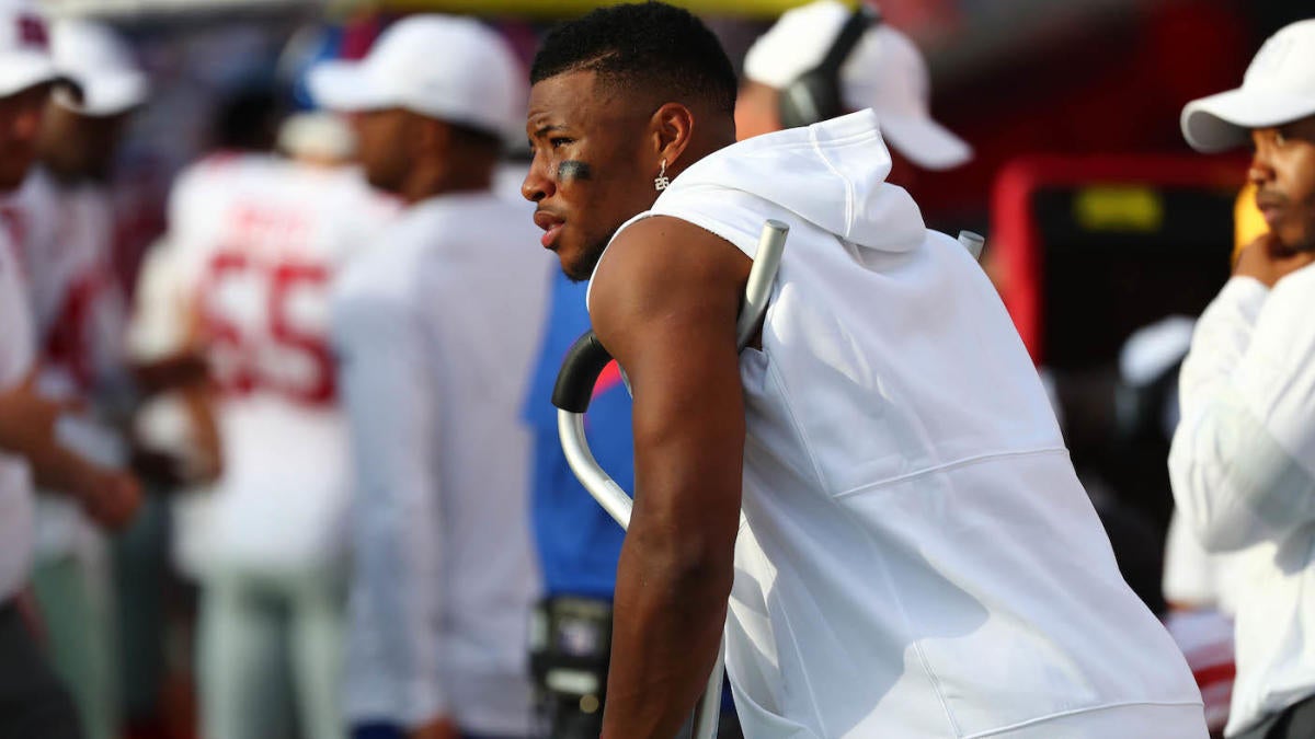 Giants' Saquon Barkley Reportedly Could Miss 2-4 Weeks with Ankle Injury, News, Scores, Highlights, Stats, and Rumors