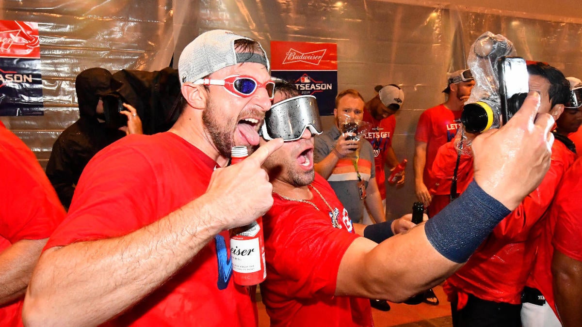 Photo of the Day: Max Scherzer's celebration goggles are  appropriate -  NBC Sports