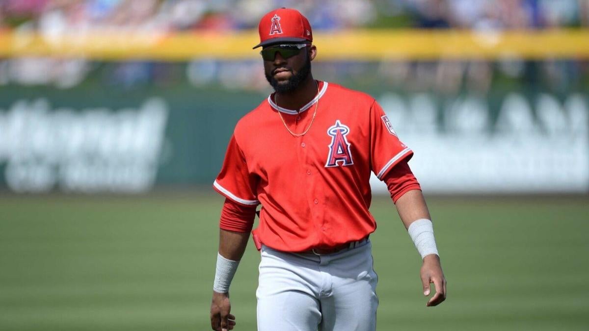 Jo Adell Team-Issued 2019 Spring Training Jersey