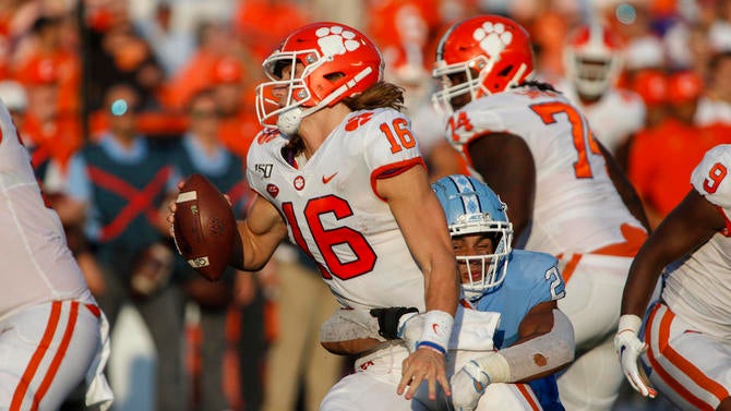 NCAA Football: Clemson at North Carolina