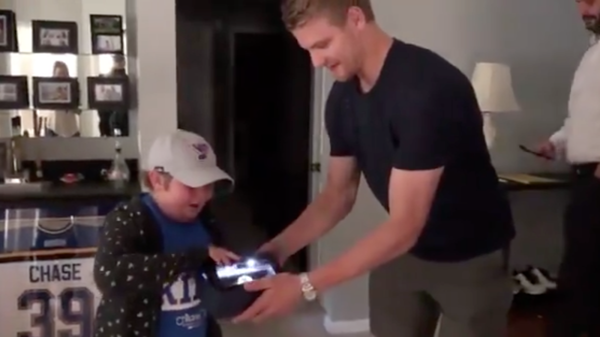 Laila Anderson, Colton Parayko Celebrate Winning The Stanley Cup