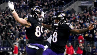 Ravens Tight End Mark Andrews Has a Support Team Watching His Blood Sugar