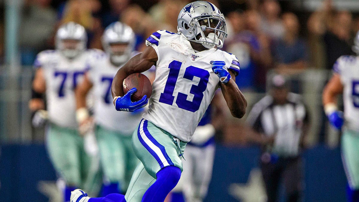 Dallas Cowboys wide receiver Michael Gallup (13) is seen after an