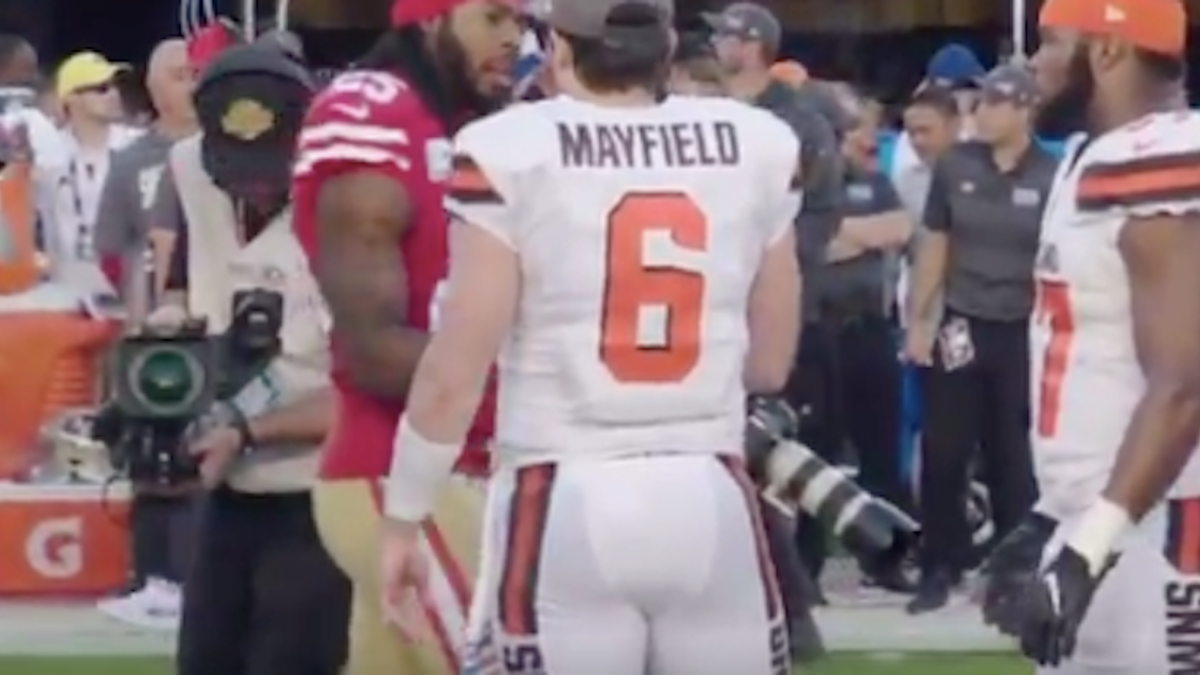 Breaking Down the Richard Sherman–Baker Mayfield Handshake