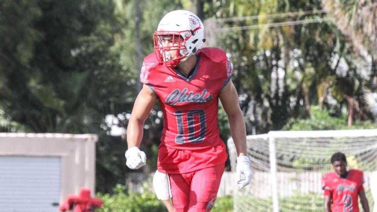 Troy Stellato Cardinal Gibbons Game Vs American Heritage