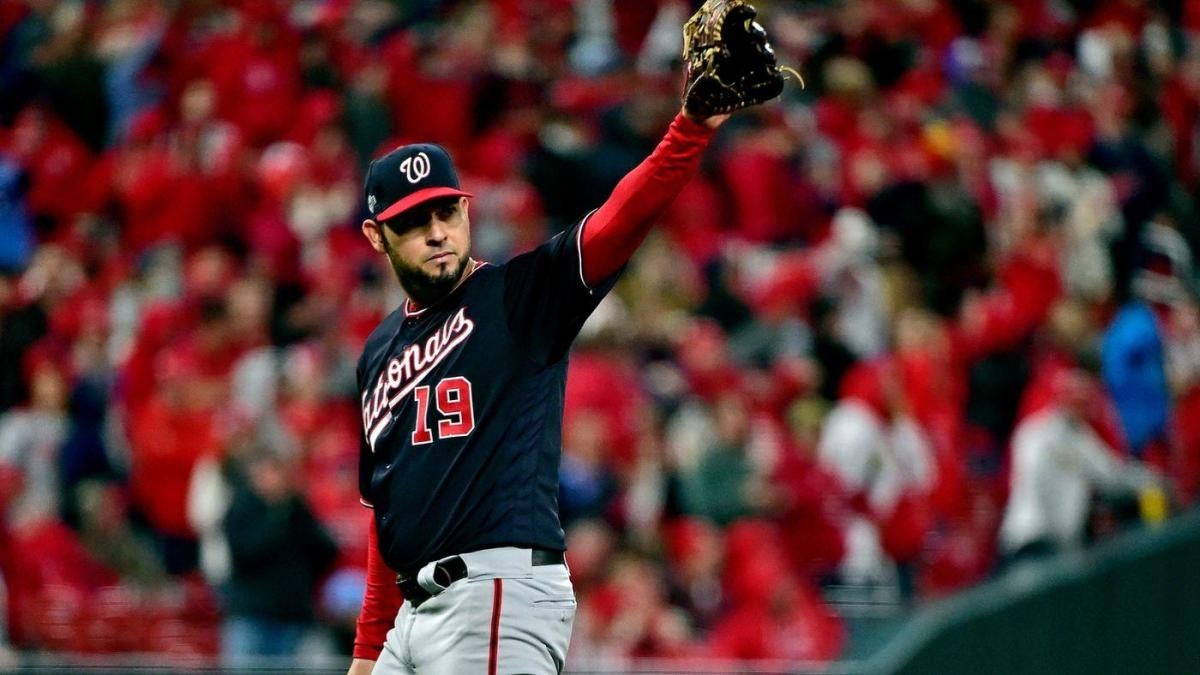 Cardinals vs. Nationals score: Live NLCS Game 1 updates as Anibal Sanchez loses no-hit bid in eighth - CBS Sports thumbnail