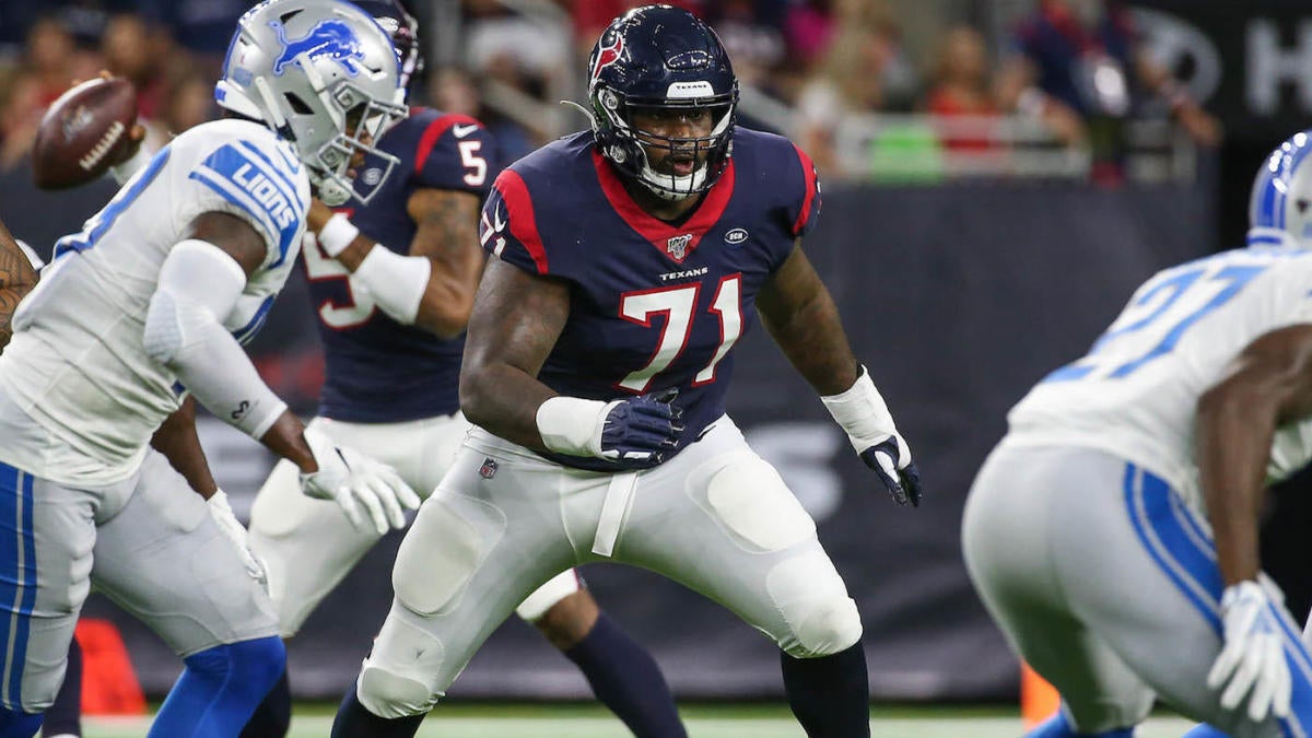 Houston Texans: Tytus Howard's status against the Pats remains