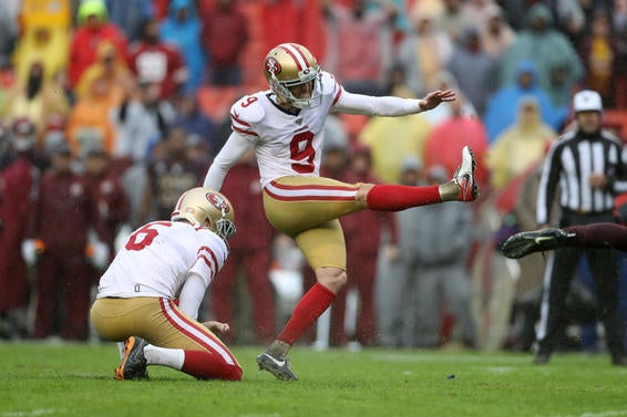 San Francisco 49ers v Washington Redskins