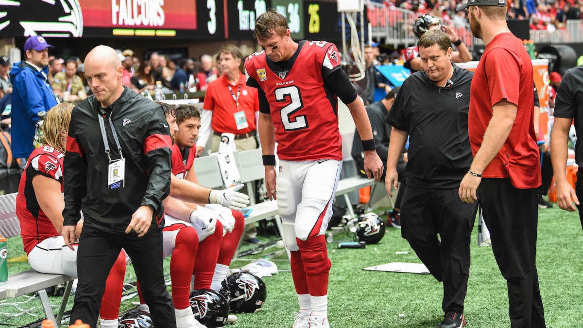 Falcons QB Matt Ryan ruled out Sunday vs. Seahawks