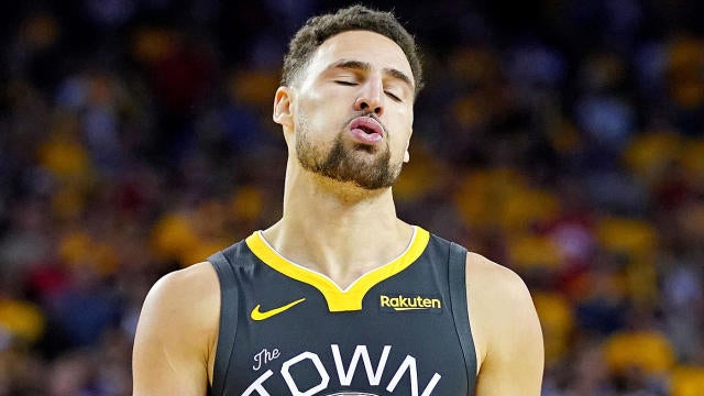 Warriors Confirm Klay Thompson Will Miss The Rest Of The Season To Continue Rehabbing From Torn Acl Cbssports Com