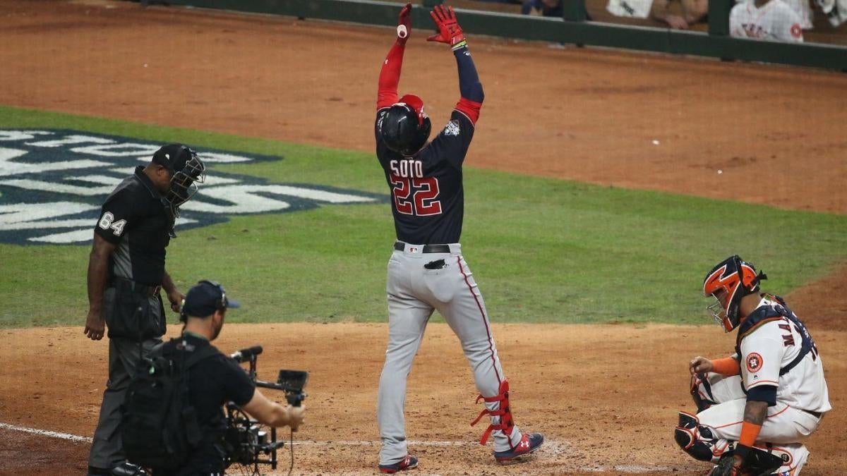 Nationals vs. Astros: Juan Soto joins elite group while powering Nationals  to World Series Game 1 victory 