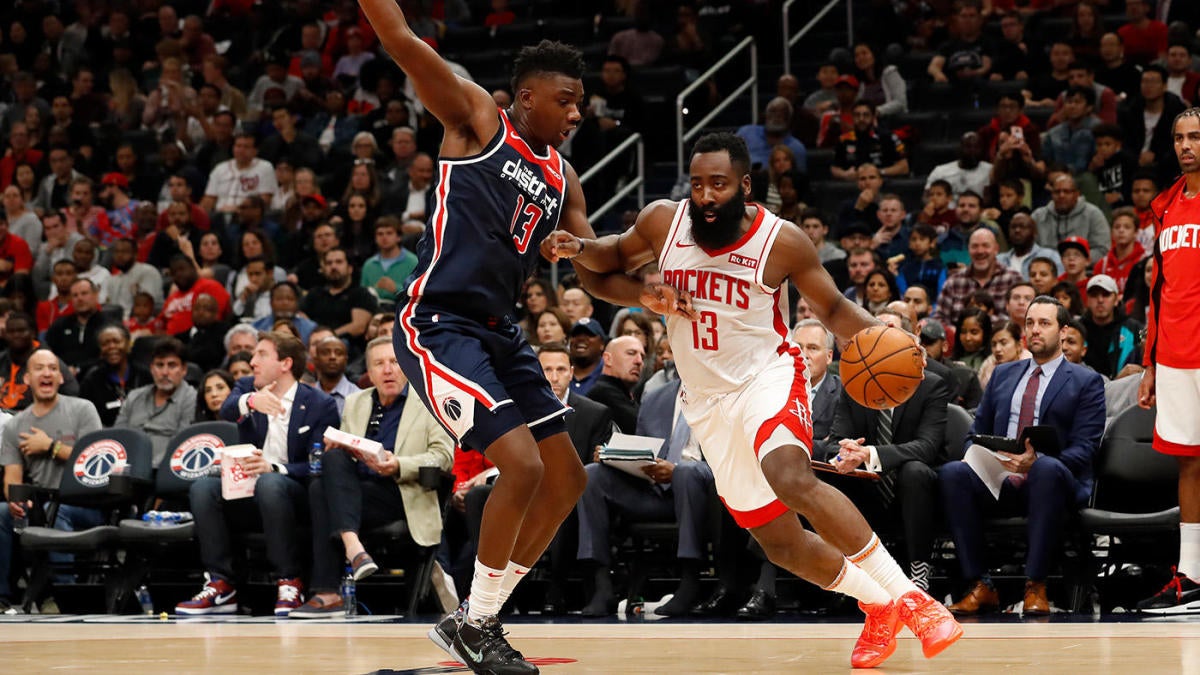 James Harden scores 59 points as Rockets top Wizards in ...