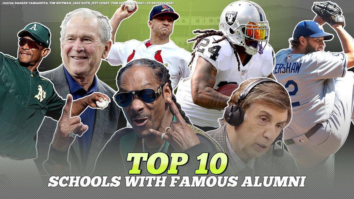 Top 20 high schools with the most famous alumni - CBSSports.com