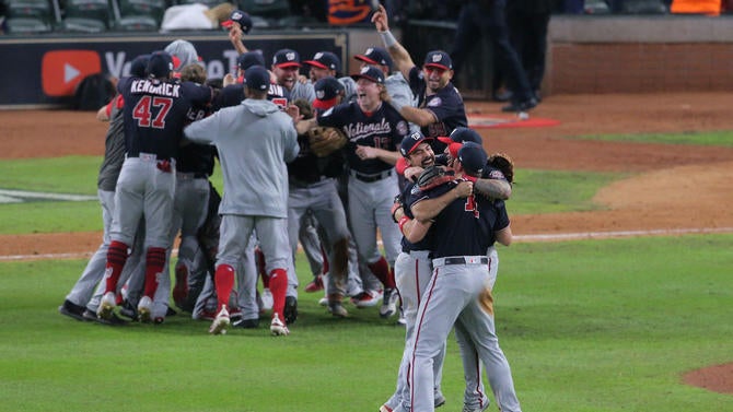 MLB: World Series-Washington Nationals at Houston Astros