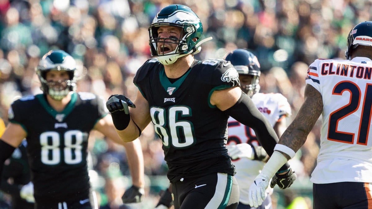 Patriots: TE Zach Ertz has been Eagles' go-to guy this season