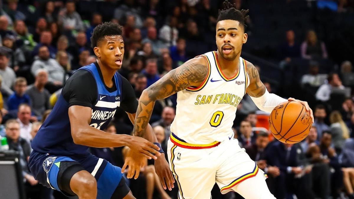 Ex-Warriors G D'Angelo Russell gets big welcome from Timberwolves