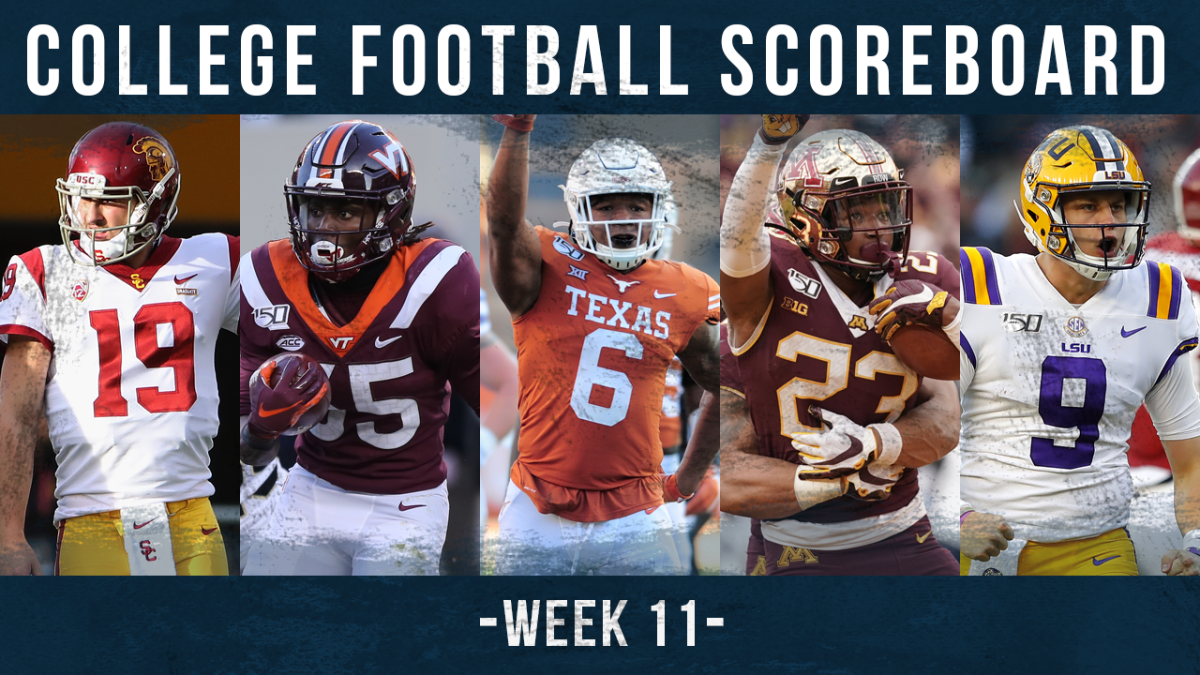 Week 11 college football scoreboard