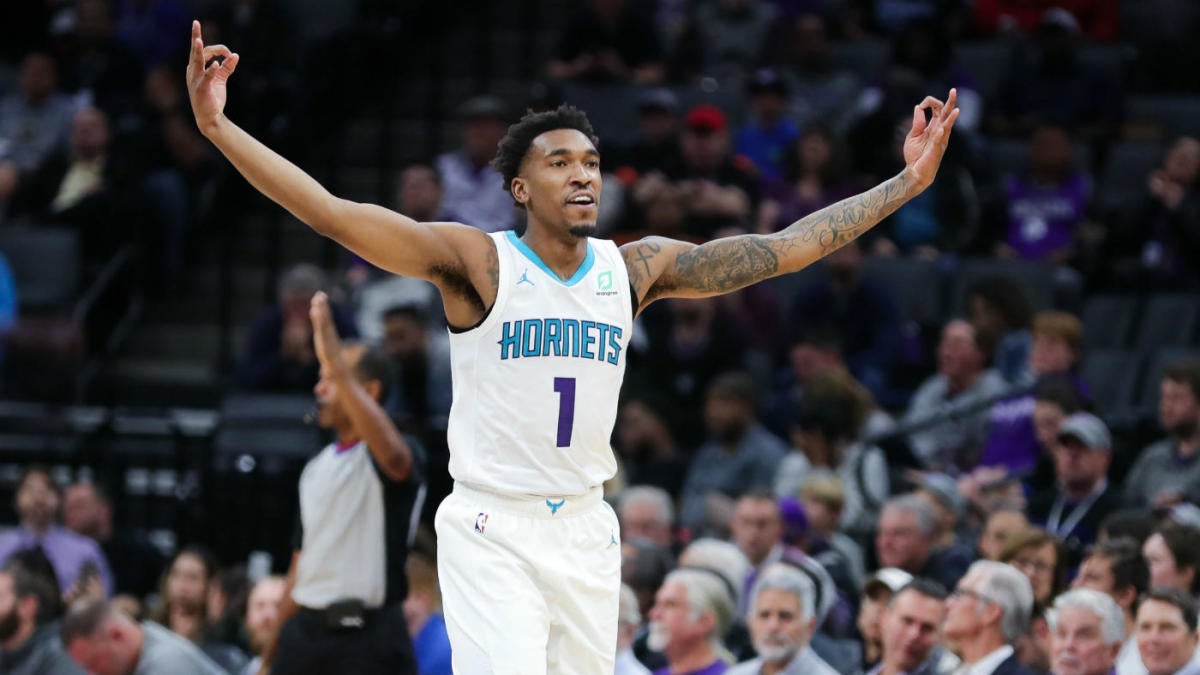 Hornets Malik Monk Submits Early Candidate For Dunk Of The Season With One Handed Alley Oop Vs Pelicans Cbssports Com