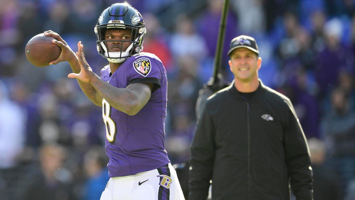 Lamar Jackson and John Harbaugh share special moment during Ravens win: 'You changed the game, man'
