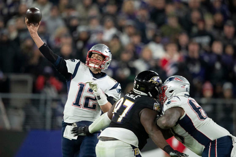 NFL: New England Patriots at Baltimore Ravens